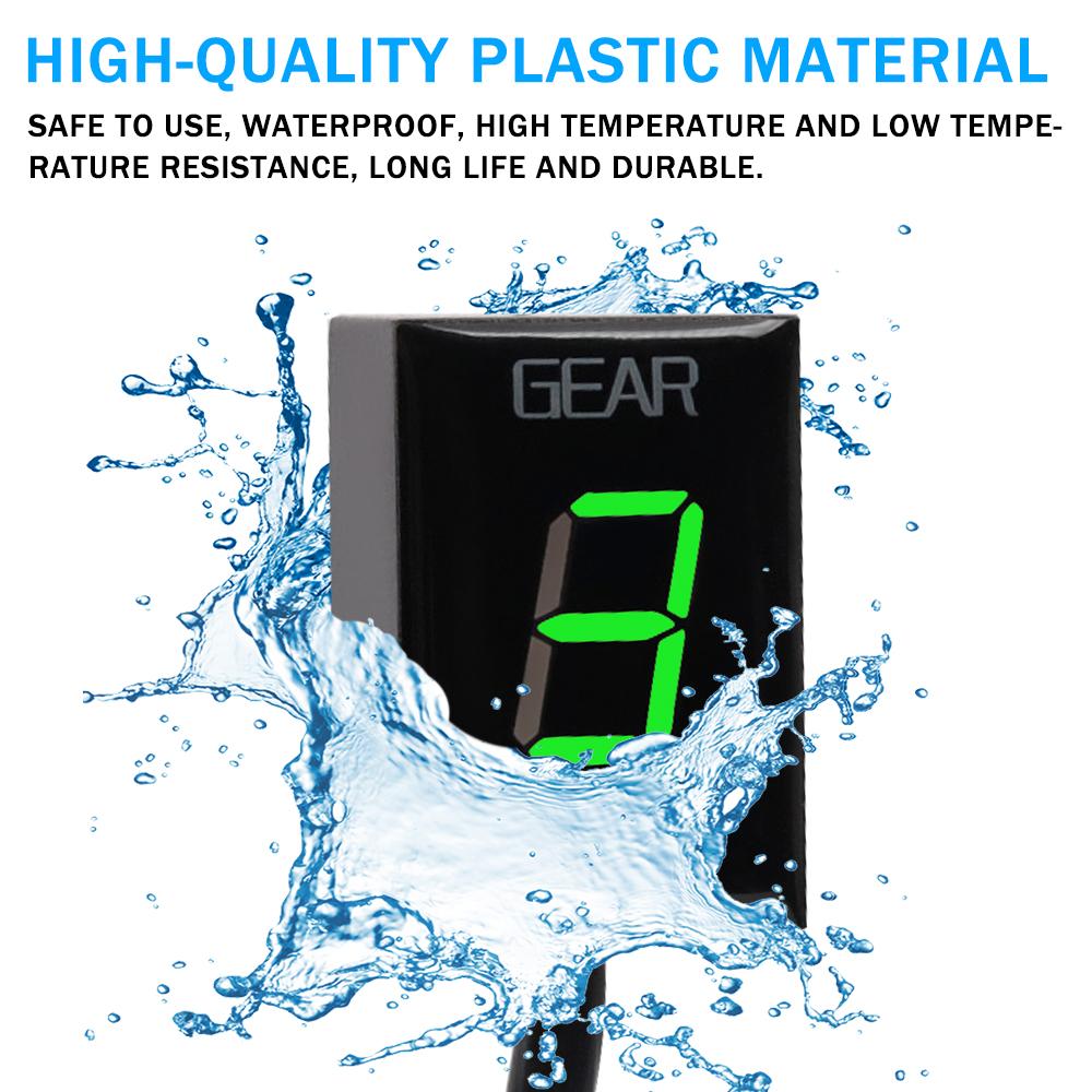 Gear Indicator For Kawasaki ER6N ER6F Z750 Z800 Z800e Z1000 Ninja 300 ZX6R Ninja 650 Ninja 250 R Motorcycle Accessories Speed