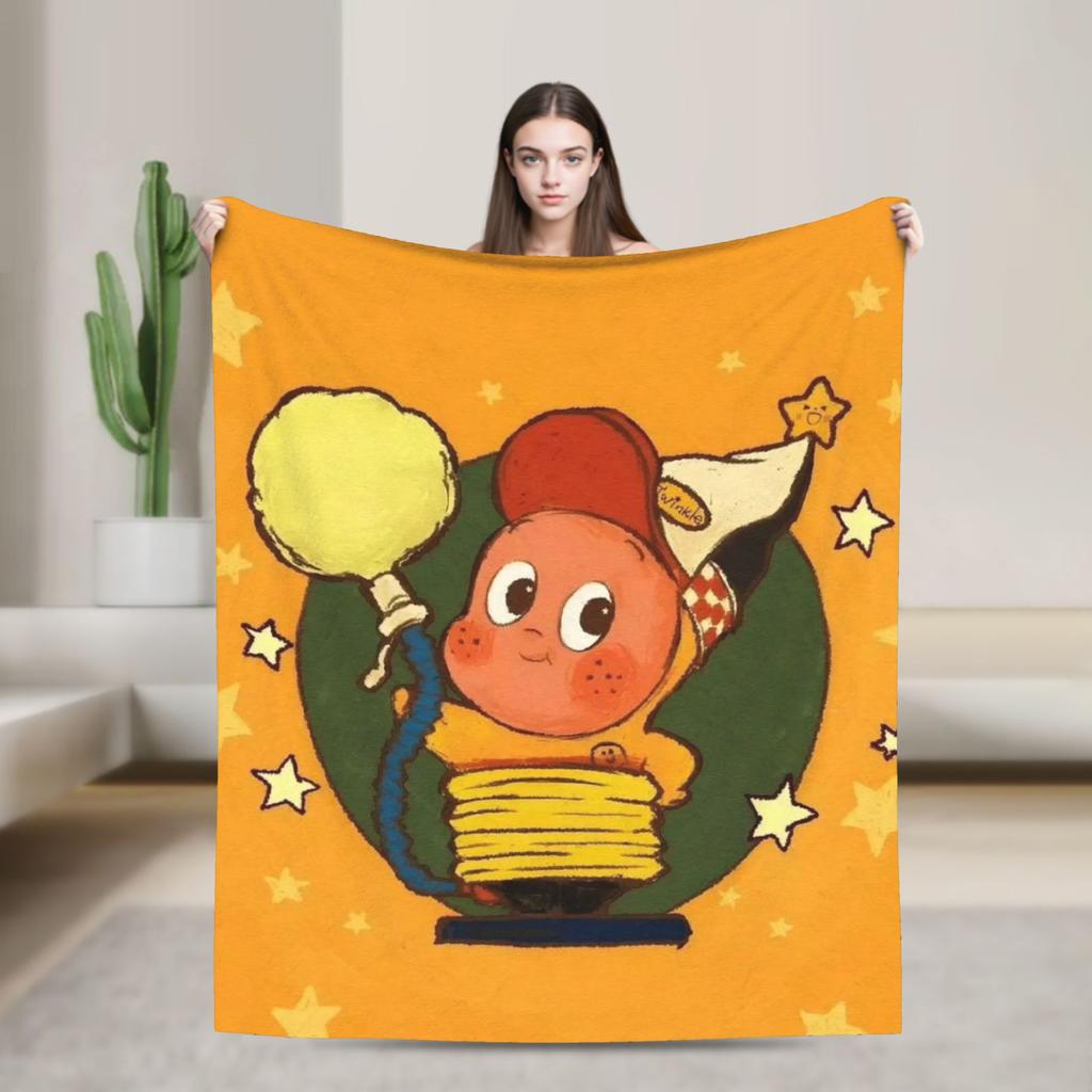 Twinkles Cartoon Twinkles Blankets Quality Super Warm Throw Blanket Autumn Airplane Travel Living Room Fluffy Bedspread