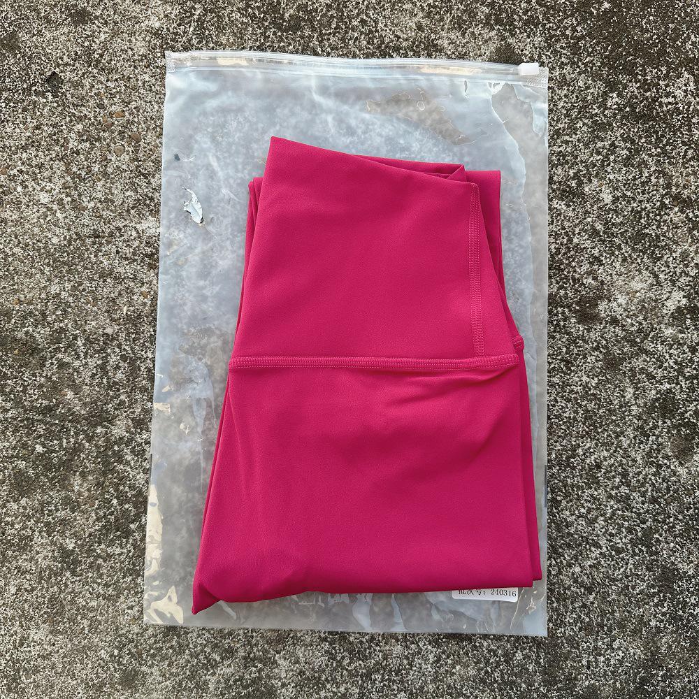 Solid Color High-Waisted Women's Yoga Leggings with Back Pocket – Soft, Elastic, and Peach Bum Enhancing