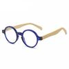 May Flower Runde Lesebrille Herren Retro Korrekturbrillen Rahmen Bunter Rahmen Dioptrien +1-+4