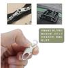 YFFSFDC Zipper Clip Anti-theft Fastener Pull Handle Zipper Lock Double Opening Backpack Zipper Lock Zipper Repair Zipper Pull Replacement Removable
