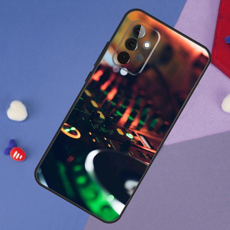 Music DJ Controller Mixer Case For Samsung Galaxy A55 A35 A32 A12 A22 A52 A06 A54 A34 A14 A56 A36 A26 A16 A13 A53 A15