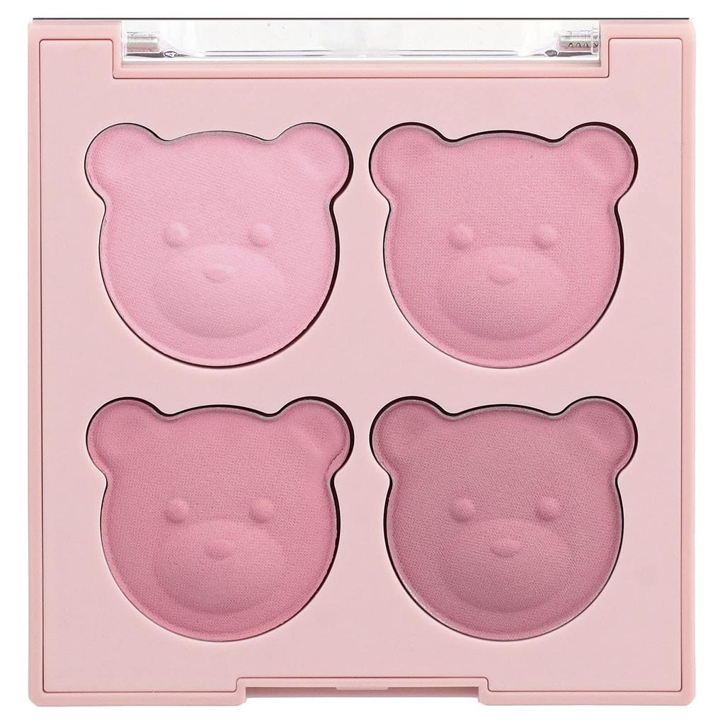 DASIQUE My Bear Collection, Blending Mood Cheek, 17 Mauve Bear, 8.8g (0.31oz)
