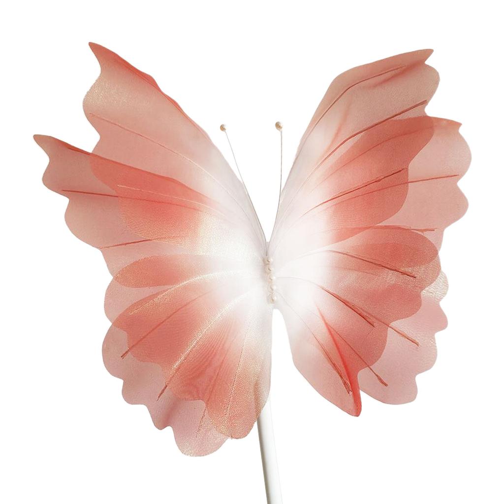 3D Kézzel készített Géz Műpillangó Fali Dekoráció Esküvői Fogadás Háttérdekoráció Party Középpontok