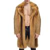Men's imitation fur coat autumn and winter new men's imitation fur long coat coat men's popular imitation