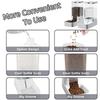 Large Capacity Automatic Pet Feeder Transparent Dog Automatic Feeders Automatic Dog Cat Feeding