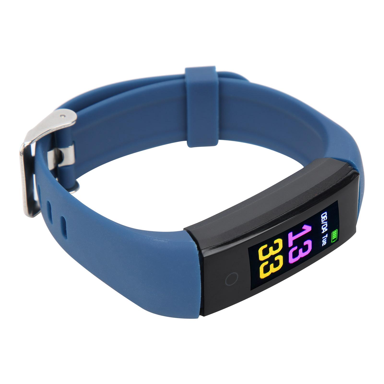 Sports Bracelet Watch Multifunction Pedometer Smartband Hlthy Fitness Management USB Charging