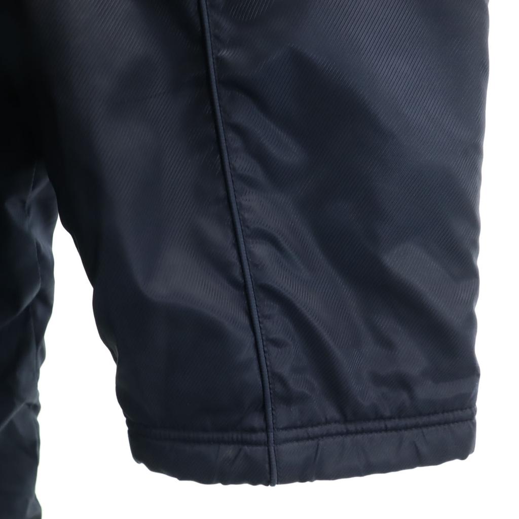 Champion Products Back Logo Bench Coat L Navy Cotton Filling Men's Used