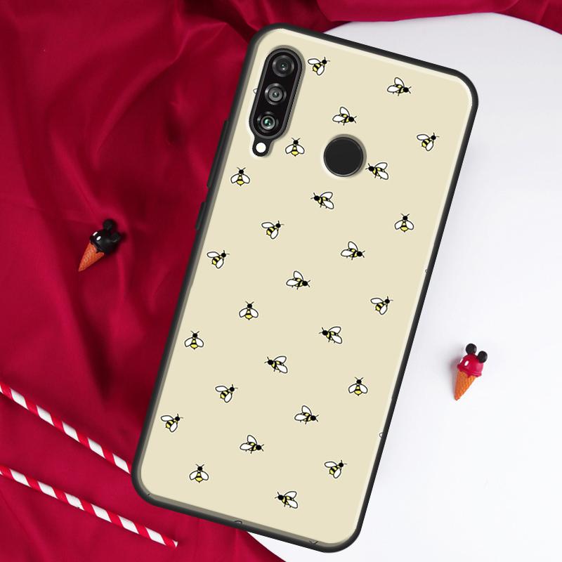 Bees For Huawei Nova 10 SE 9 5T 12s 12i 11i Y91 Y90 Y60 Y70 Y72 Y61 P20 P30 P40 Lite P60 Pro Case