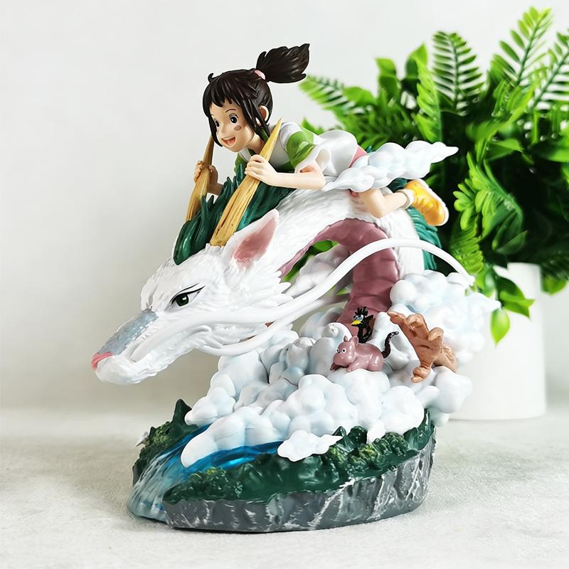 

2025 New Ogino Chihiro & Nigihayami Kohakunushi Anime Figure Pvc Action Model Doll Collectible Toy Gift For Fans