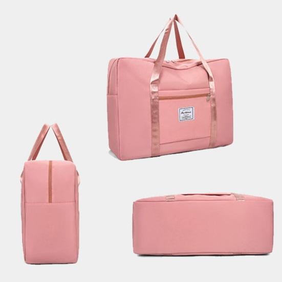 Waterproof Travel Storage Bag Zipper Closure Large Capacity Multipurpose Luggage Bag with Reinforced Handle