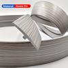 1PC 1m/39.37inch T-Shaped PVC Flooring Transition Strip - Easy Installation,Durable Threshold Seal for Hardwood & Laminate Floo