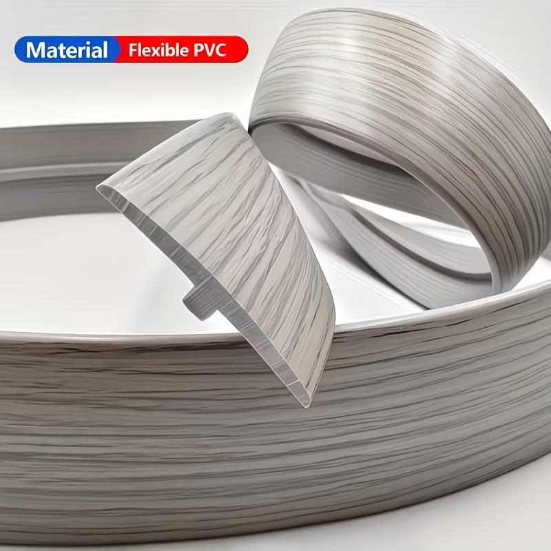1PC 1m/39.37inch T-Shaped PVC Flooring Transition Strip - Easy Installation,Durable Threshold Seal for Hardwood & Laminate Floo
