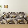 Milk Silk Sofa Cushion Printing All-inclusive Solid Color Lazy Cover Elastic Three-person Sofa Cover