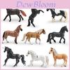 Friesian Horse Pvc Animal Model With Realistic Detailing For Animal Collectors