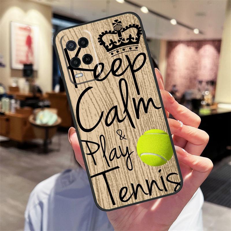Tennisball Bewegung Hülle Für Oppo A94 A54 A40 A60 A80 A98 A78 A18 A38 A58 A16 A76 A96 A17 A77 A74 A57S A15 Abdeckung