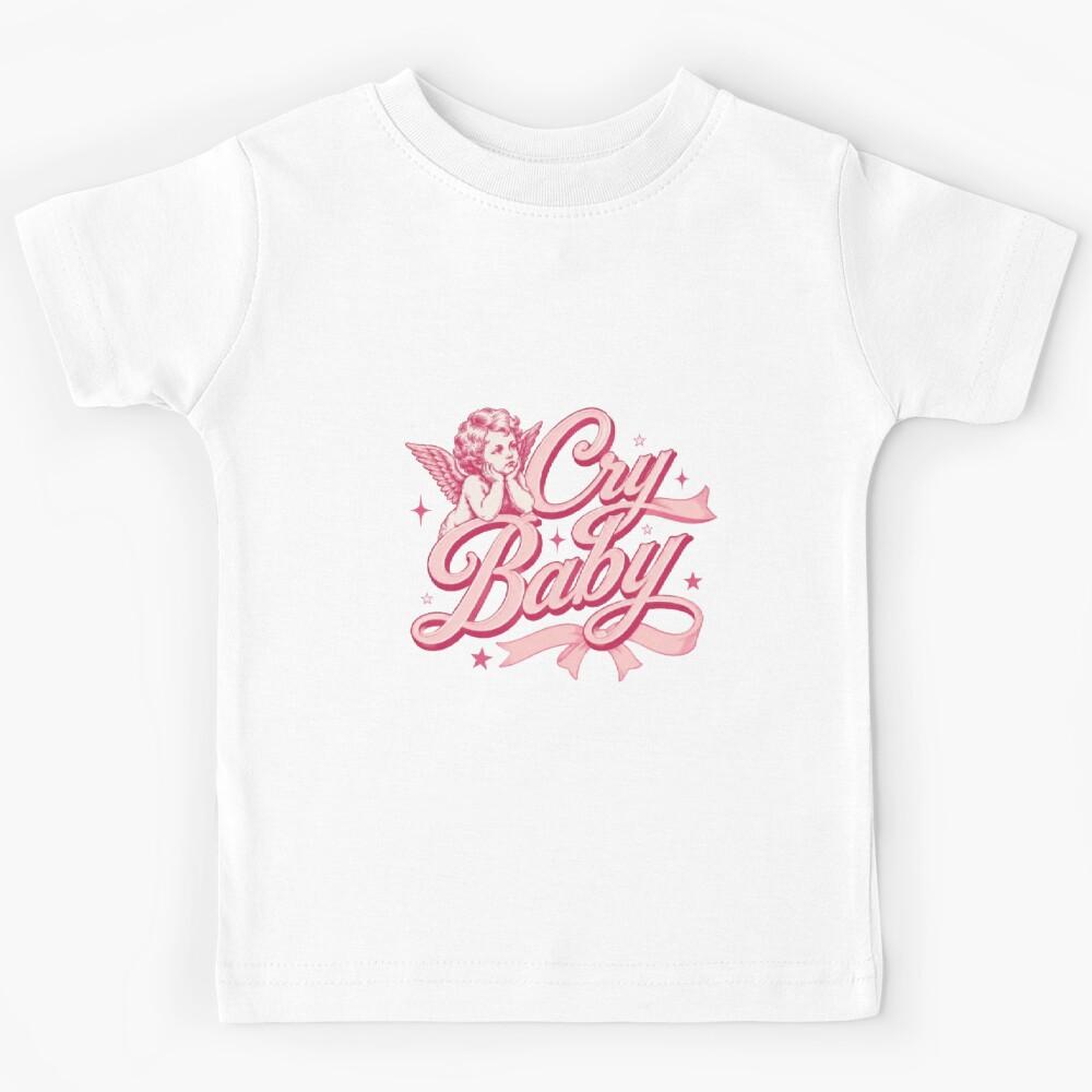 Cry Baby Vintage Angel Coquette Design Kids T-Shirt 100