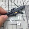 12 In 1 Steel Carving Ruler  Drill Hole Detailers Scribes Line Stencil For Model Detailing Precise Craft Tool