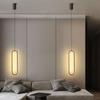Modern LED Pendant Light for Hotel Bedroom Living Dining Room Aisle Entryway Indoor Hanging Lamp Home Decor Lighting Fixture