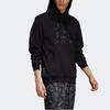 adidas Sweatshirts Men's Black Hooded Moderate Regular GD6022