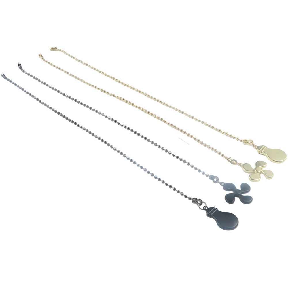 Fan Shape Fan Extension Chain Light Shape Chandelier Pull Chain Ceiling Fan Pull Chain  Home