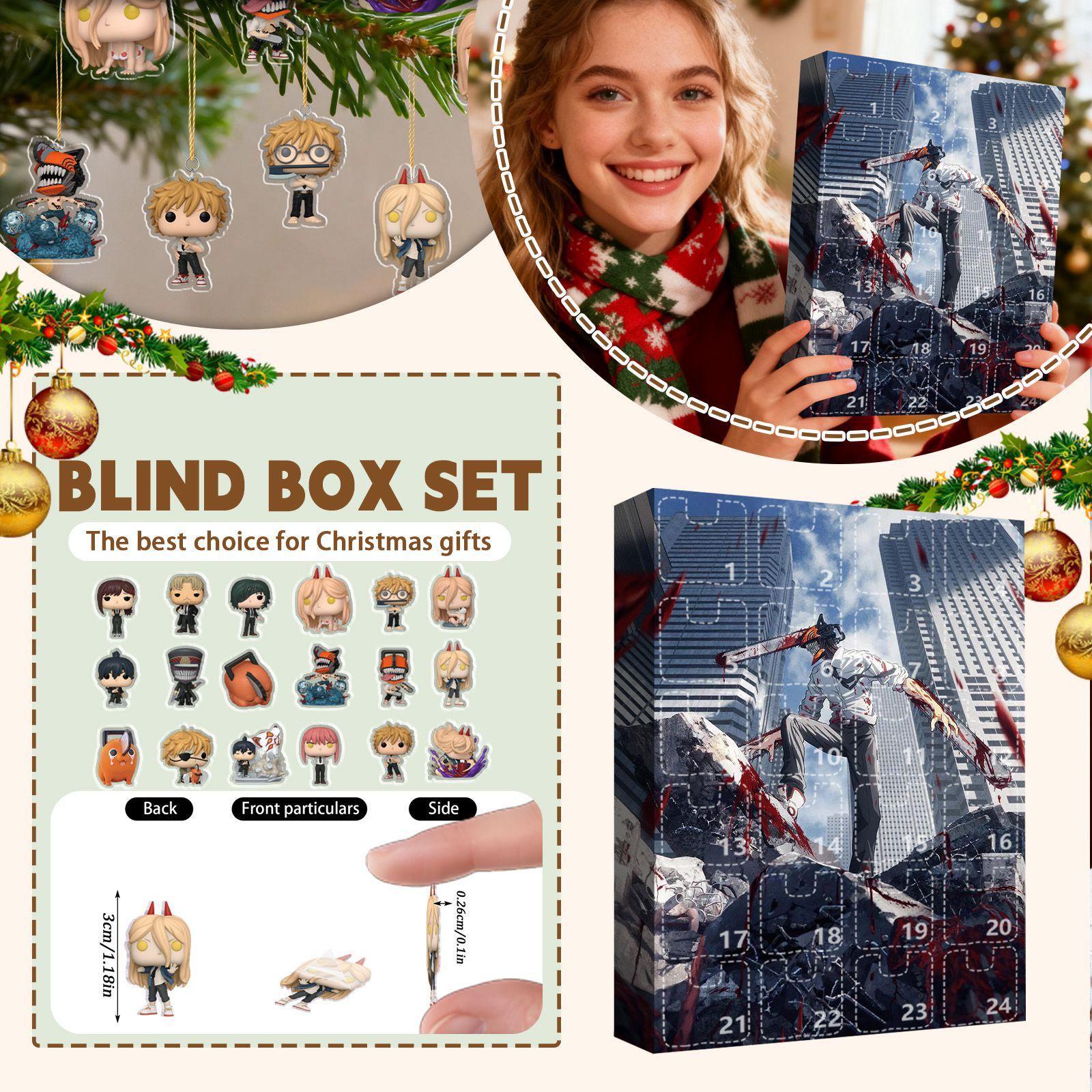 

2D Адвент-календарь включает 24 адвент-календаря, календарь обратного отсчета и коллекционные сюрпризы One Size