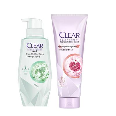 Clear Scalp Care Shampoo Set - Oil Control & Nourishing