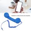 Wired Connection 3.5mm Plug Handset Adjustable Tone Radiation Proof Handset  Telephone Conversation