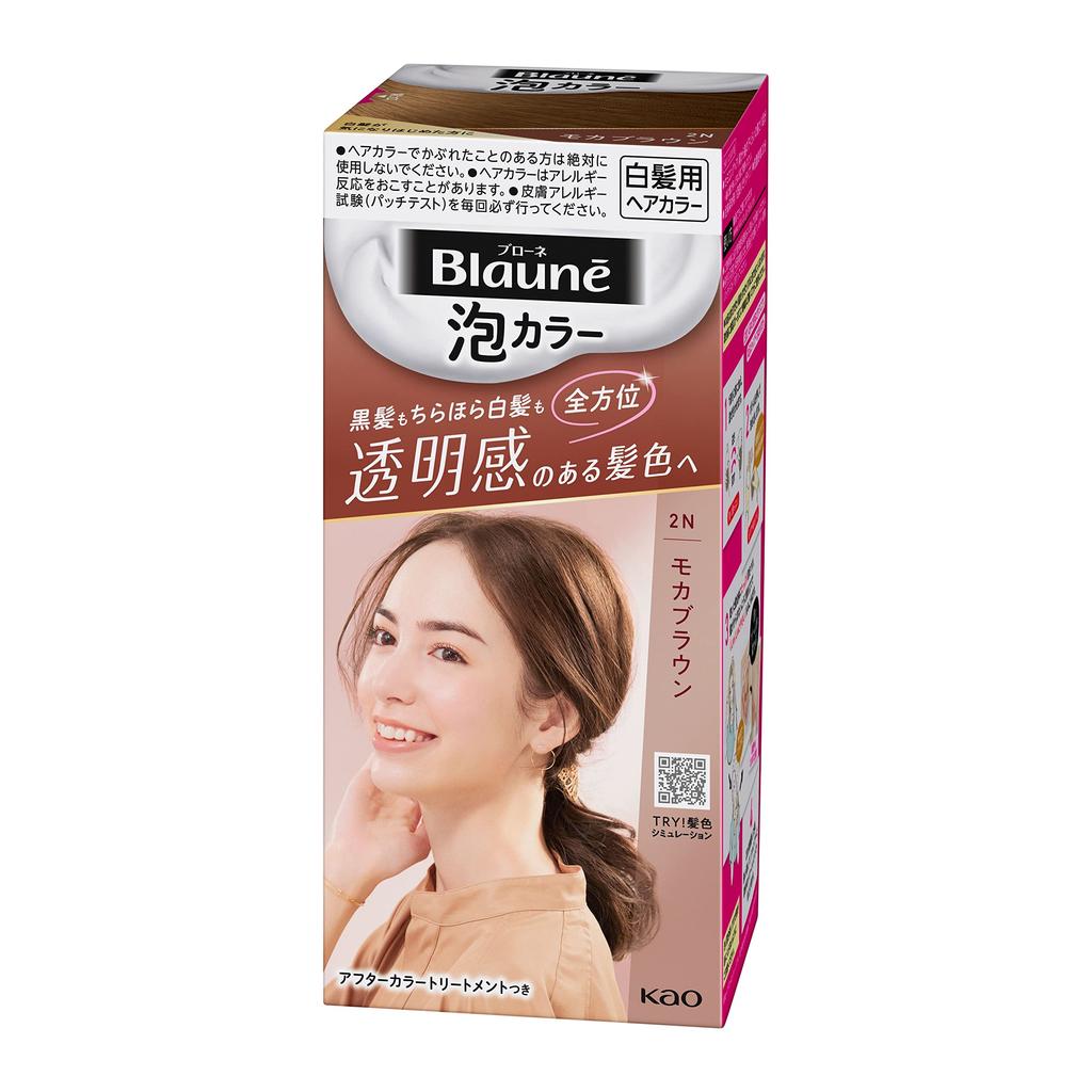 Blaune Foam Color 2N Lighter Naturally Brown 108ml 1 Bottle [Quasi-drug] (x 1)
