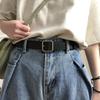 Vintageinspired Chic Belt With Durable Pu Material And Stylish Buckles For Looks Trendy