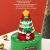 Christmas Toys Christmas Party Music Box Rotating Snowman Toy Ornament Chain Toy Children's Adult Music Box