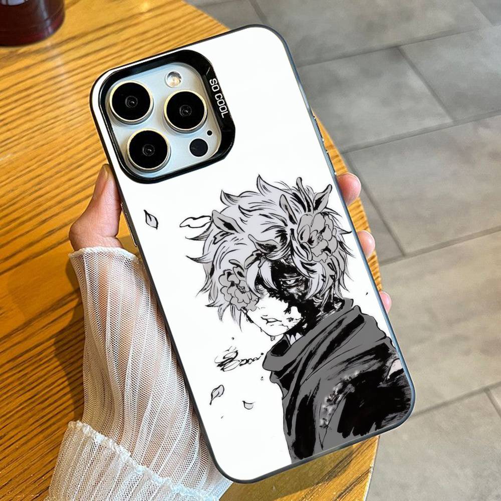 Hell-S G-Gabimaru P-P-ParadisES Phone Case For iPhone 16 17 15 14 12 13 Pro Max Black Candy Matte Shockproof Cover iPhone15promax