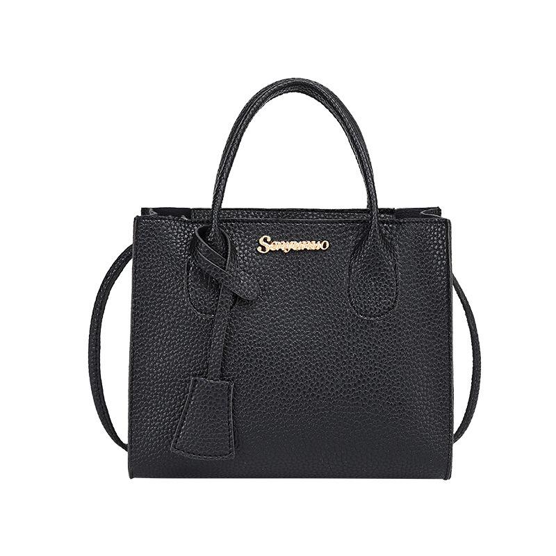 Lychee Grain Handbag for Women - 2024 Small Tote Bag