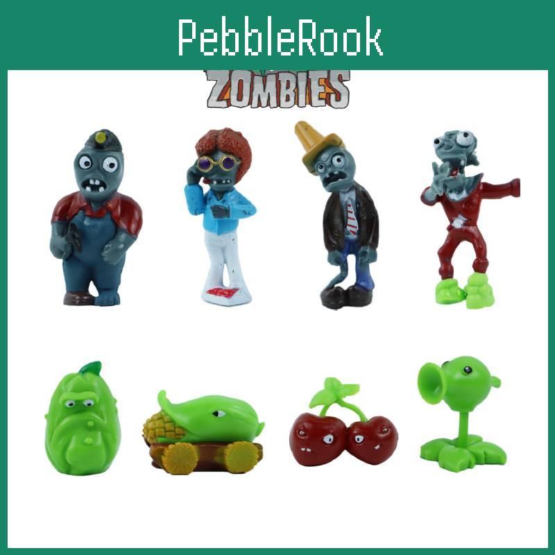 Non-cartoon Style Plant Vs. Zombie Cake Decoration Suitable For Ages 15-35