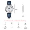 Men'S Watch Men'S Business Simple Slub Belt Watch Date Waterproof Watch 9877