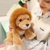INS Style Wild Animal Plush Toy: Lynx, Lion, Lemur, Owl Doll - Creative Gift