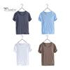 Summer Men T-shirt Round Neck Quick-drying Pure Color Thin Short Sleeve Loose Pullover Casual Streetwear Daily Wear Sport Top