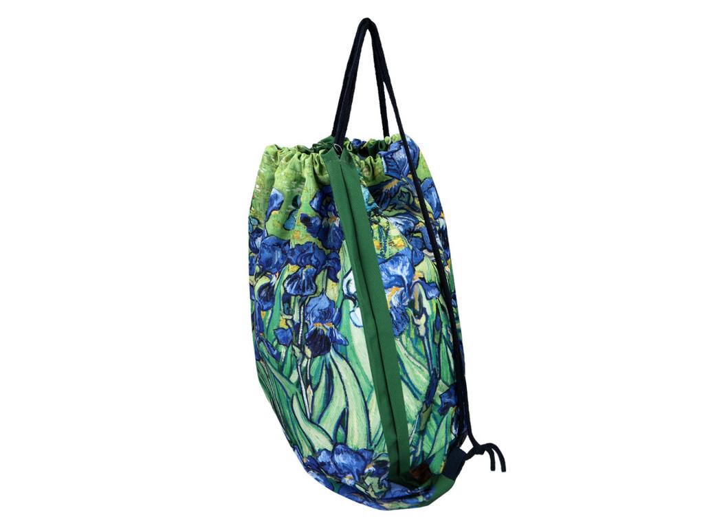 Backpack Van Gogh Irises Painting Art Gift Carmani