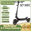 TOURSOR ST500 Klappbarer Erwachsenen E-Scooter Dual 10000W Motor 72V40Ah 11 Zoll Dicke Reifen 100KM/H Geschwindigkeit 120KM Reichweite