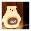 Used Night Light, Night Light, Bedside, Alarm Clock, Reading Light, Night Light, Nursing Light, for Sleeping, Children, Warm Color, USB Charging,