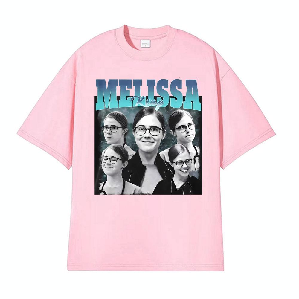 Melissa King Vintage Funny Doctor Meme Print Tshirts Men Women Clothing Fashion Harajuku Tshirt Short Sleeve Oversized T Shirt