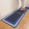 Kitchen Long Carpet, Bathroom Absorbent Diatomite Floor , Non-Slip Doormat, Foot Mat with Rubber Sole, Department Mat, Floor Mat