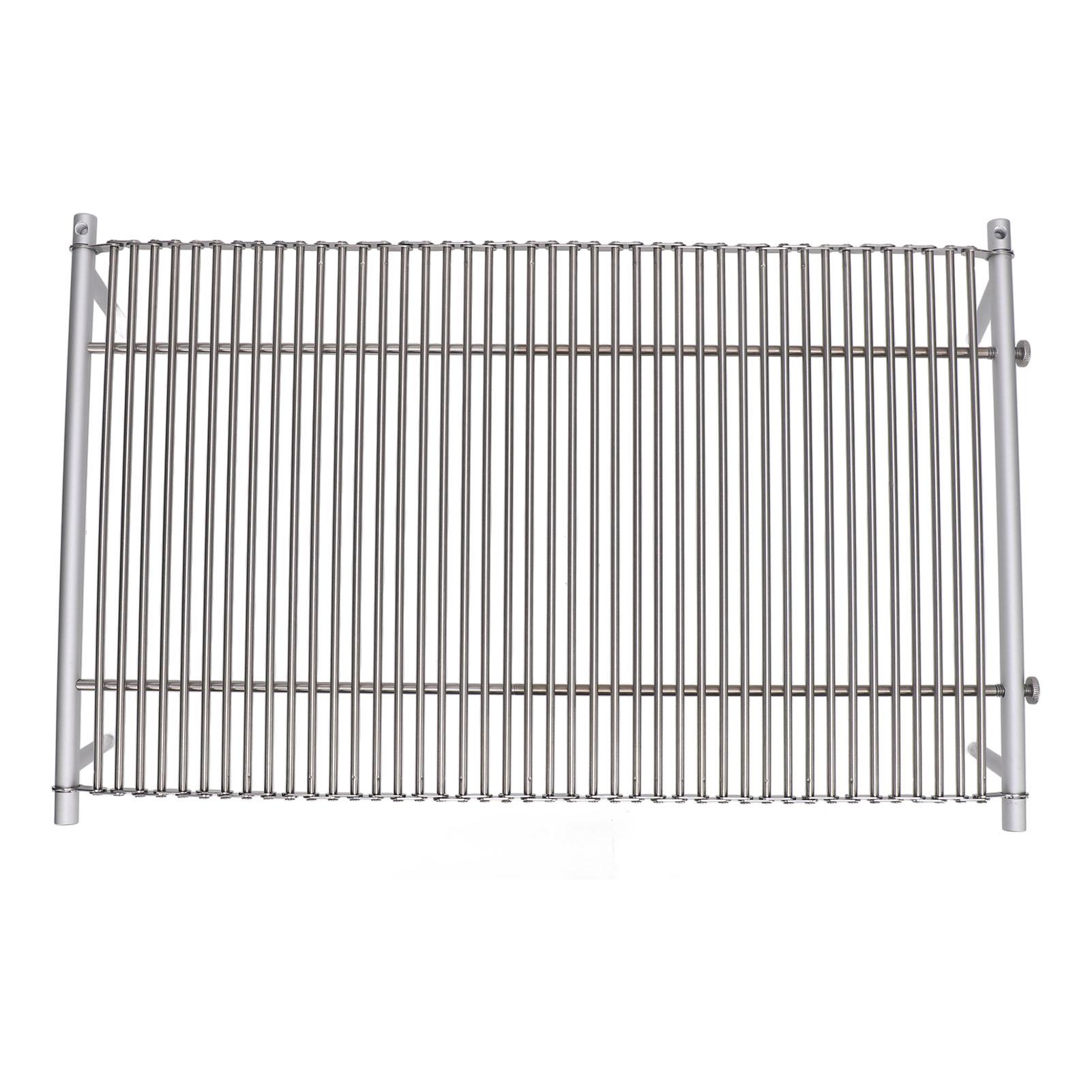 Roll Up Camping Table Stainless Steel Compact Outdoor Folding Portable Picnic Table for Lake Fishing Patio Barbecue