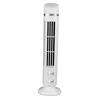 Bladeless Tower Fan Portable USB Desk Fan with Light for Home Bedroom  
