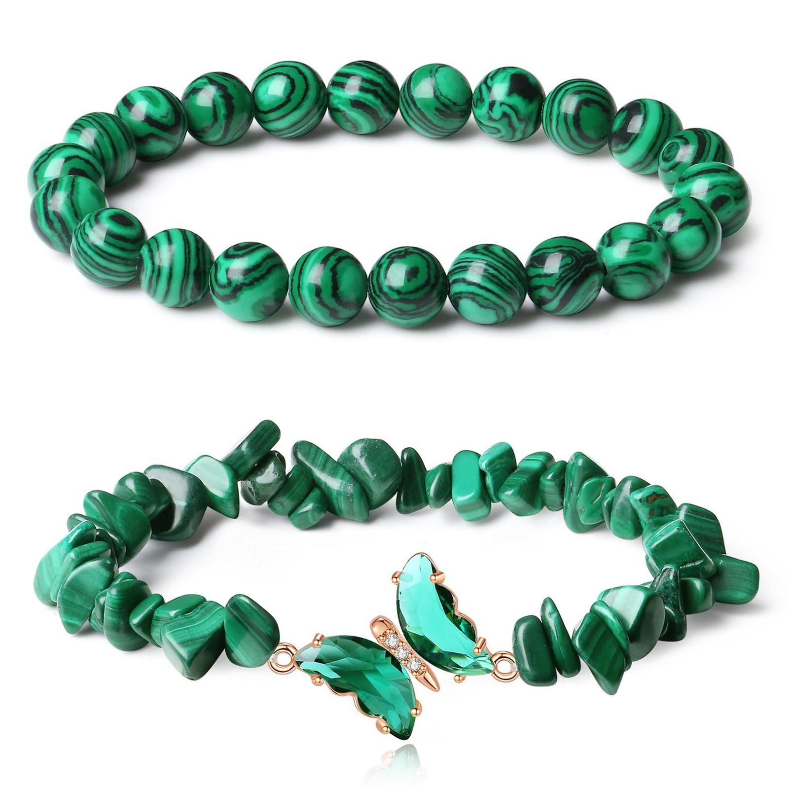 

Элегантный браслет из хрустальных бусин, хрустальный браслет-бабочка, браслет-цепочка на запястье из бусин из натурального камня, аксессуар для женщин темно серый