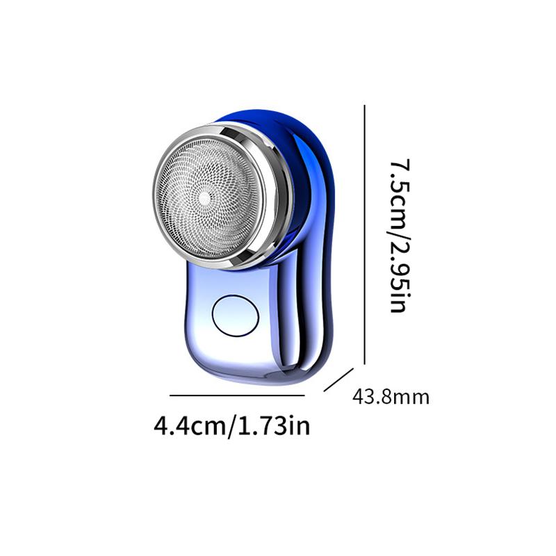 Portable Electric Shaver Usb Rechargeable Mini Shave Electric Razor Pocket Shaver Waterproof Shaver Gift For Father Husband