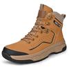 Autumn and Winter Hot-selling Martin Boots Men's High-top Cotton Shoes Rhubarb Boots Outdoor Hiking Shoes Tooling Boots Batch