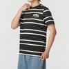 Puma Striped Fitness Training Comfortable Short Sleeve T-Shirt Men Tops Black 685563-01
