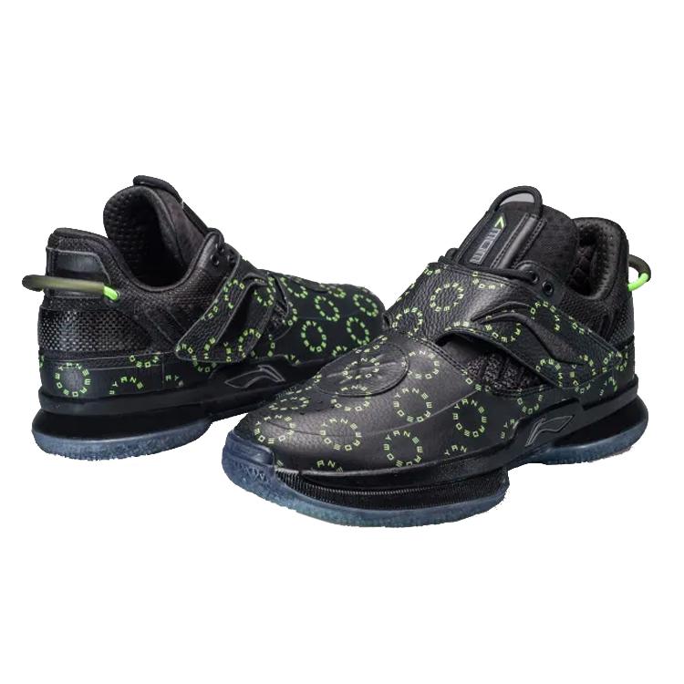 Li Ning Way Of WadeWOW 1 Remix 3/6 Cushioning Slip Resistant Abrasion Resistant High top Basketball Shoes Men's Black ABAN079-17