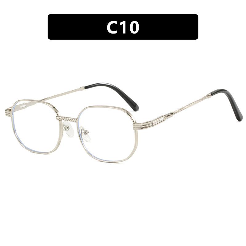 

Металеві сонцезахисні окуляри з маленькою оправою, Овальні сонцезахисні окуляри, Такі ж модні сонцезахисні окуляри As shown in the picture